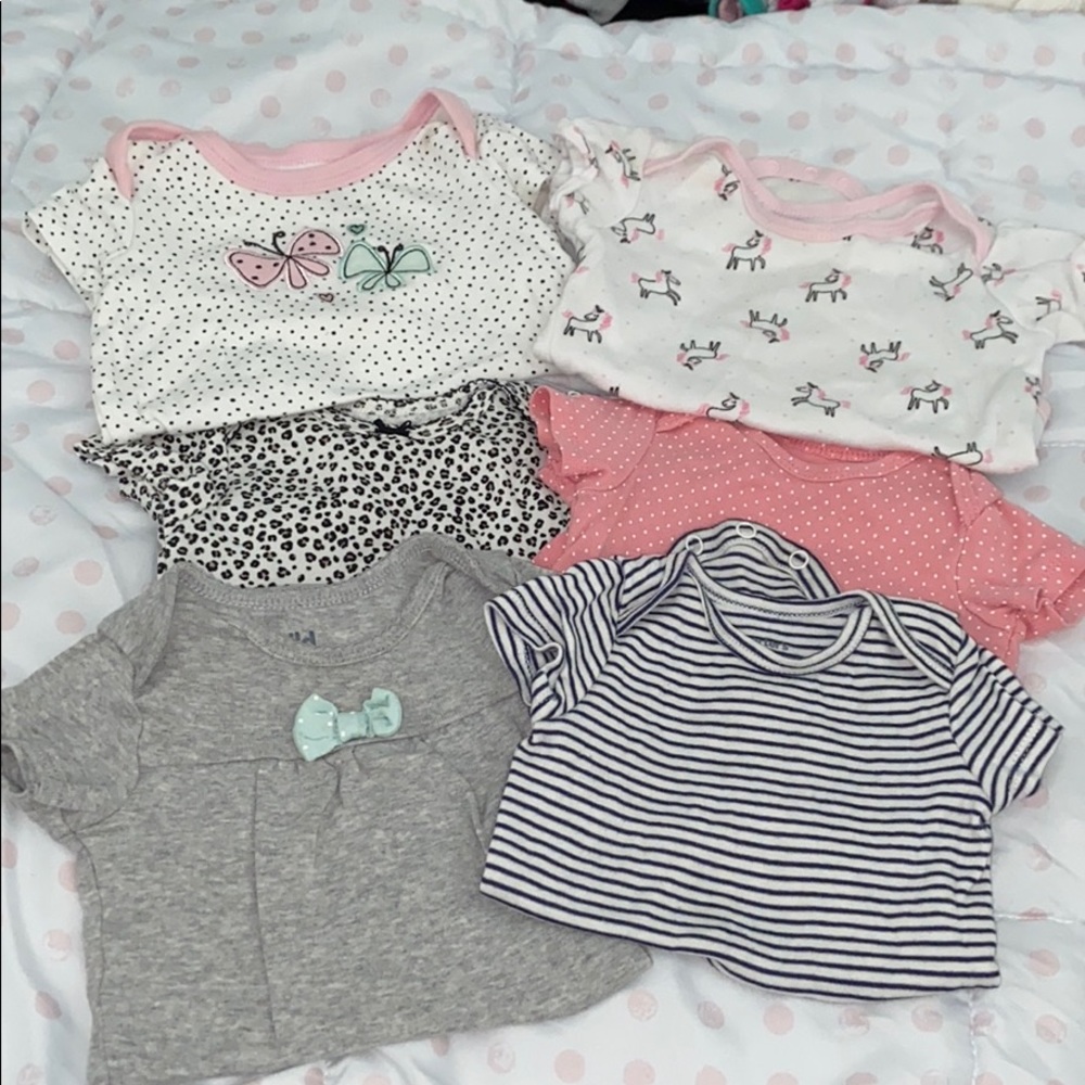 Baby girl onesies